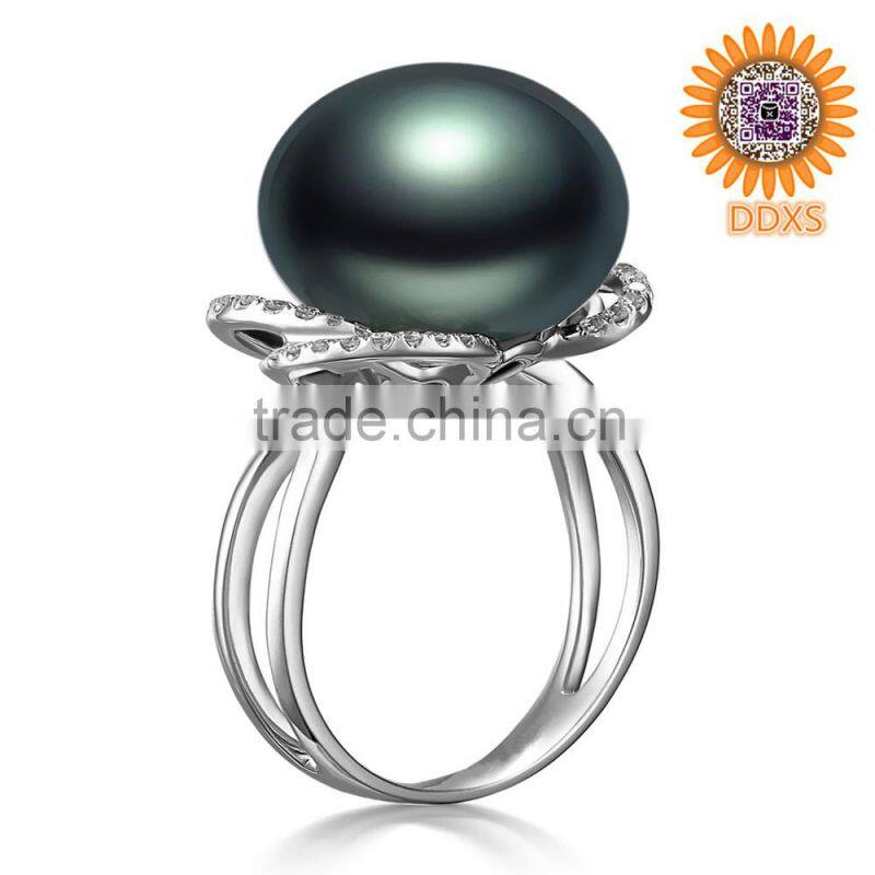 custom wholesale fashion south sea shell pearl o ring