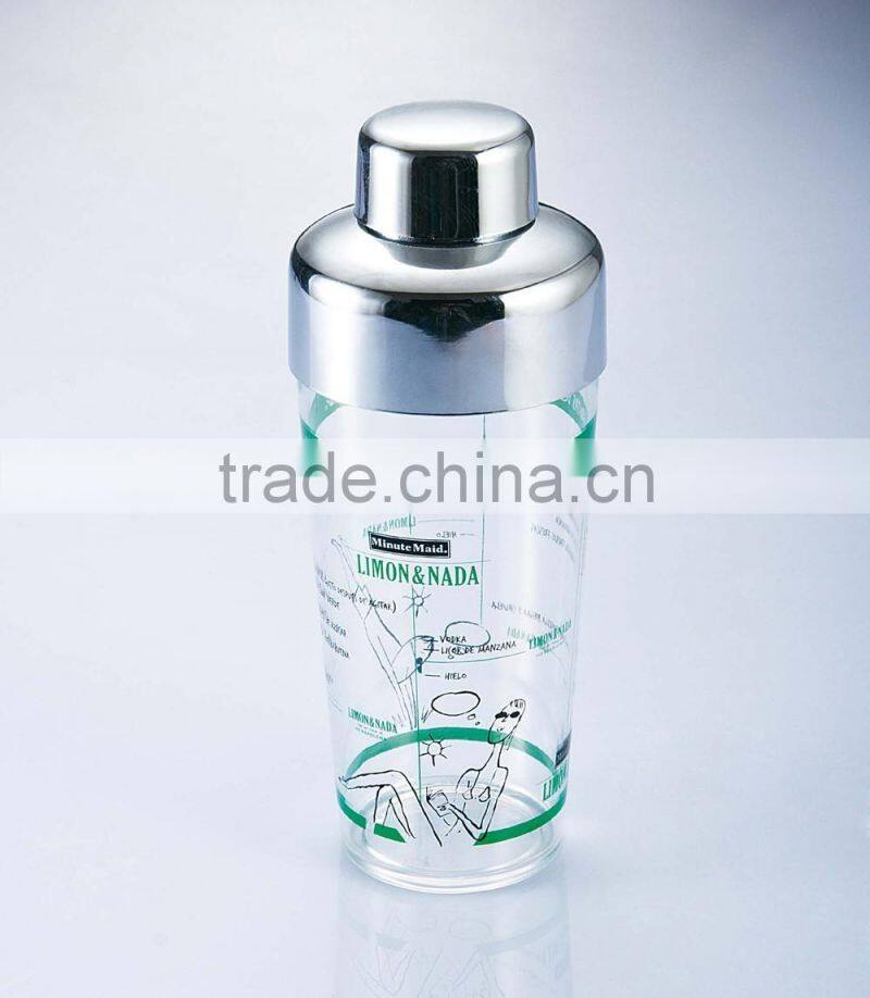 500ML Plastic Cocktail Shaker