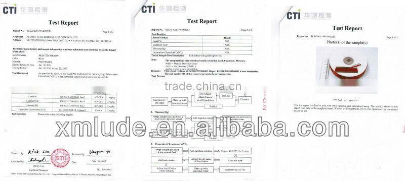 2014 Hot Sale Colorful Matellic Ribbon