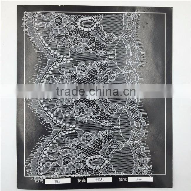 Wholesale Fashion Embroidery Lace,White Eyelash Lace Trim