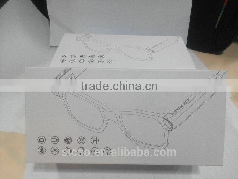 mobile phone video smart glasses with bluetooth