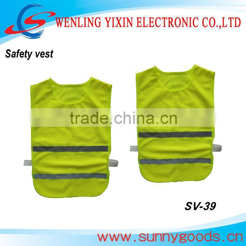 high visibility reflective children safety vest