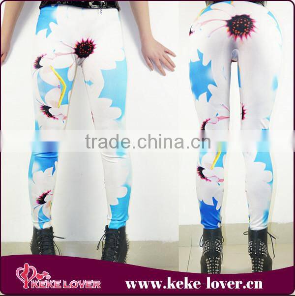 2016 new design elegant tights spandex outfits for women coloful print leggings fashion cotton women legwear