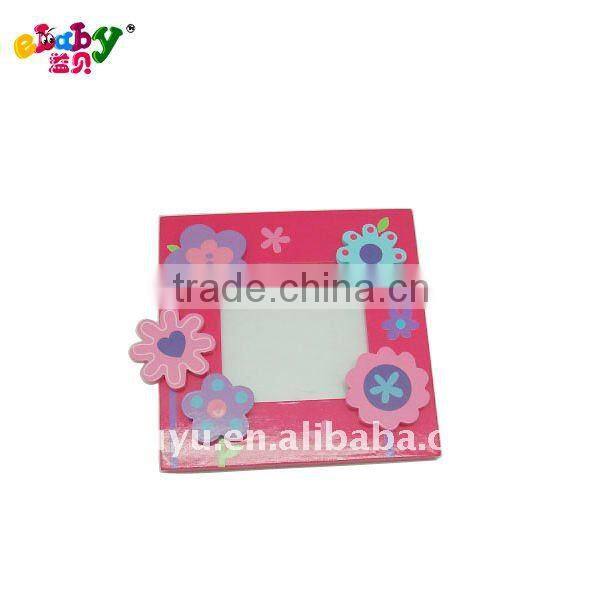 wood bear photo frame