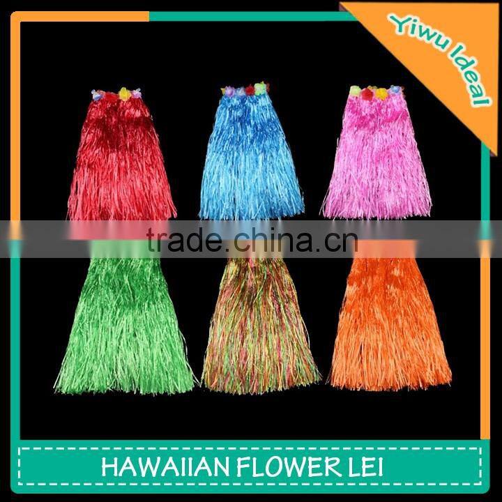 Rainbow Polyester Flower Garland Hawaiian Graduation Leis