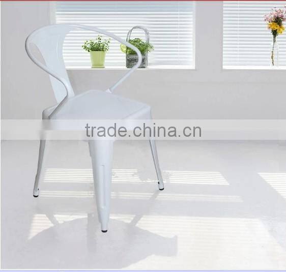 Dining Room Stackable Metal Chair