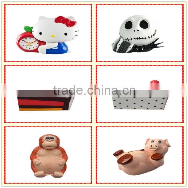 New arrival house shaped ceramic cash storage box