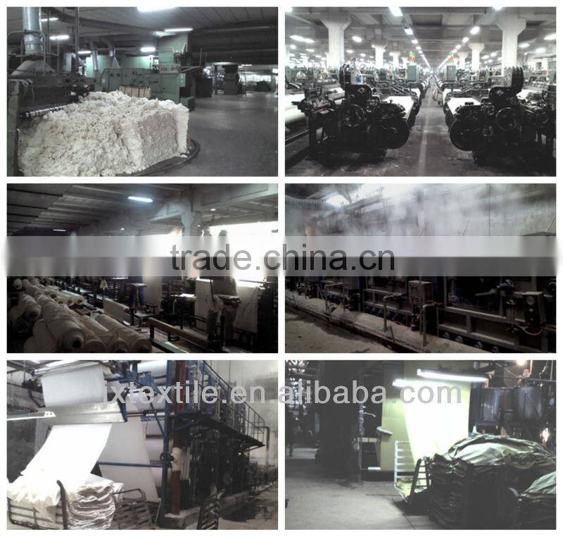 CVC twill woven fabric 20s*16s 120*60