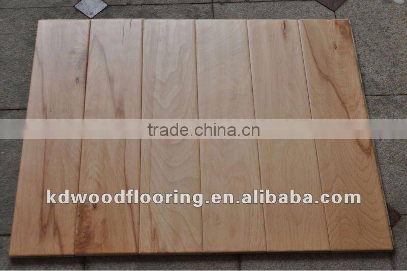 natural Handscraped Rustic engineered white beech flooring