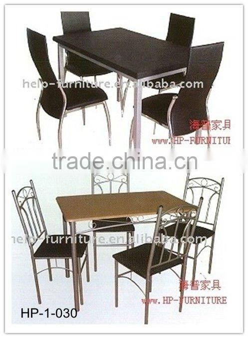 Dining table and chair