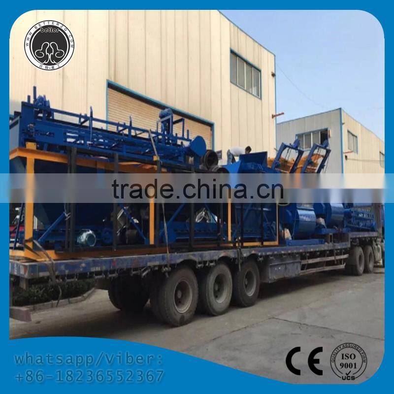 Henan Better concrete international block machines decorative wall brick stone silicon mould QT4-15