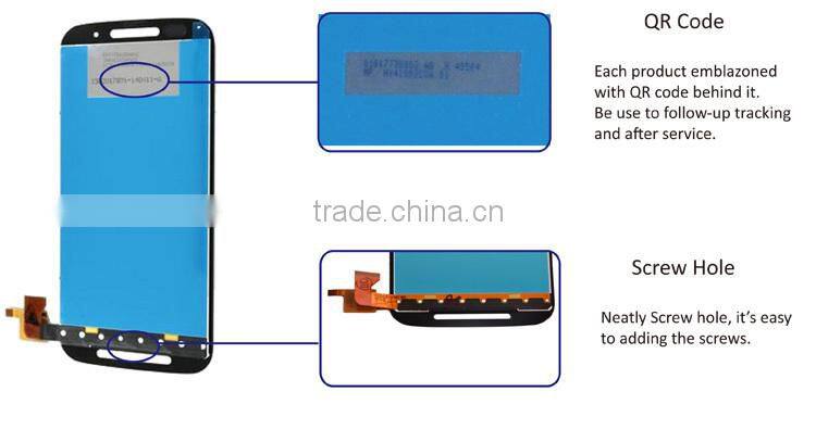 High quality broken lcd screen replacement for moto E,Lcd screen for motorola moto E,Digitizer assembly for moto e lcd screen