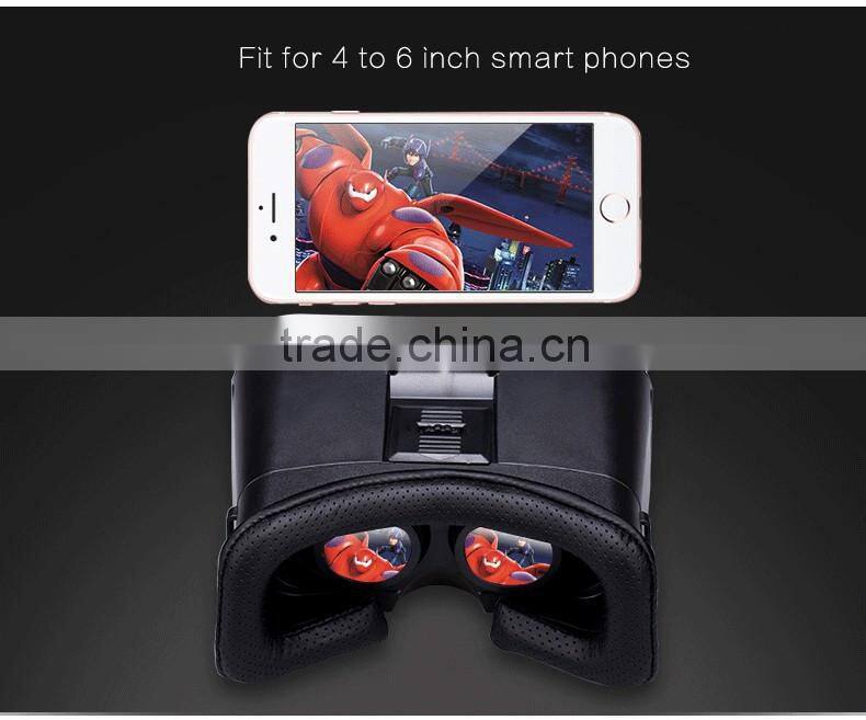Hot sale Virtual Reality 3D Video Glasses Head Mount 3D VR Goggles VR Park for samrtphones