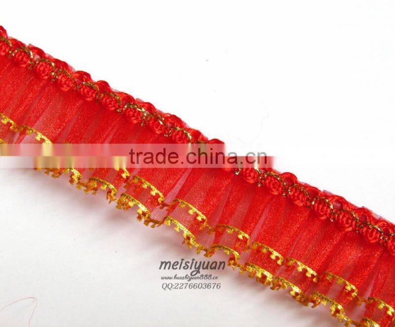 embroidered bridal decorative french red lace trim for wedding dress bridal bride dresses 3d flower lace embroidered fabric