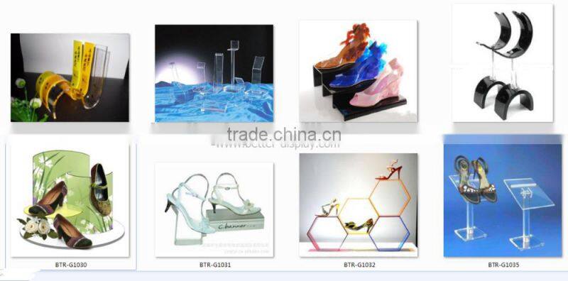 acrylic plastic shoe rack wholesale
