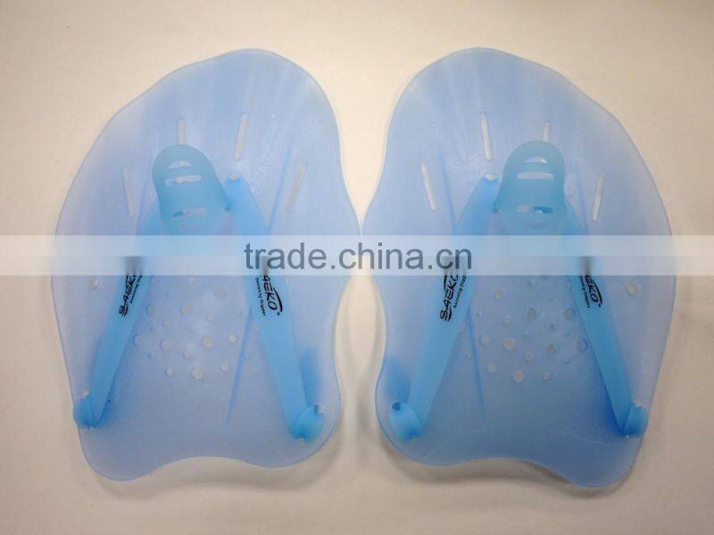 Swimming Accessories - Hot Sale Training PP Material Silicone Band Swimming Hand Paddle