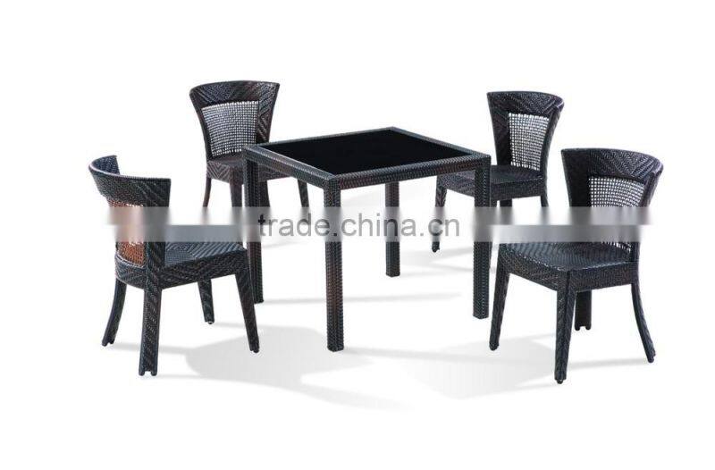 outdoor furniture rattan dinning sets garden chairs and table