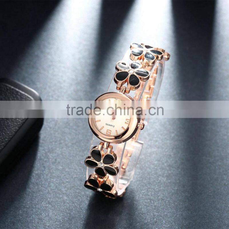Hot watches flower type women watch