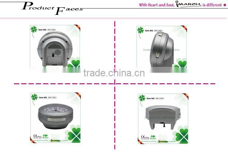 BB13801 round table alarm clock /Bell alarm clock