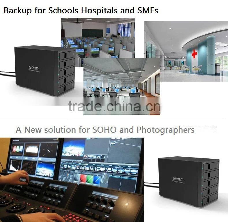 3bay 3.5" SATA HDD RAID enclosure with multi kinds of RIAD mode