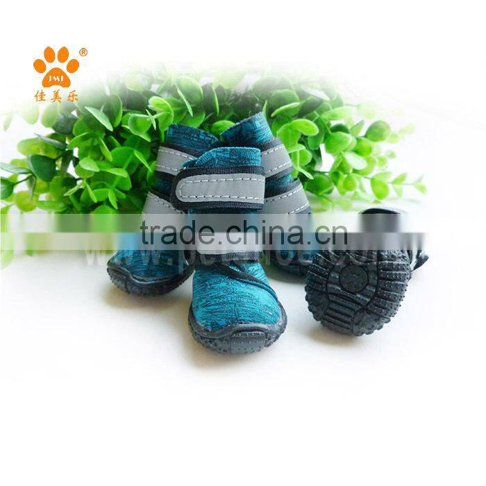 2016 JML hot selling fancy dog pet products warm snow boots waterproof nylon pet accessory