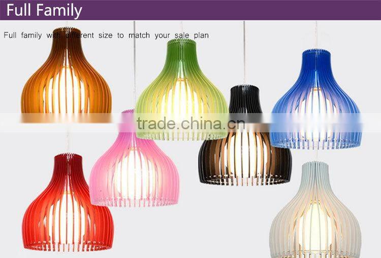 acrylic shade different color dark brown cheap pendant lighting