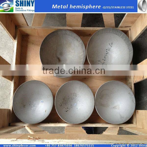 12" stainless steel end cap