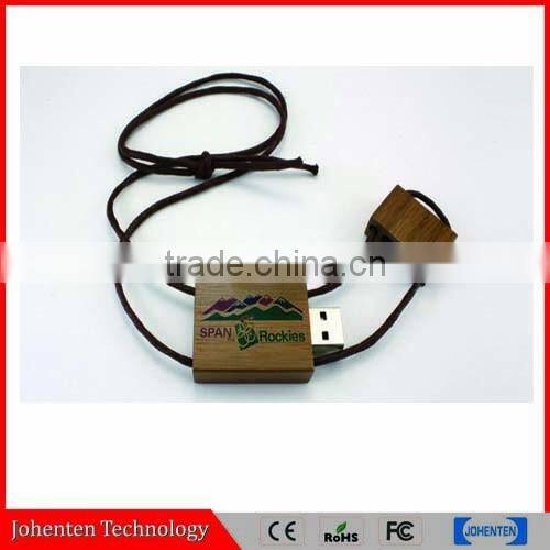 USB Stick Memory 2.0 Wooden Pendrives promotional 256GB Laser Logo Fast delivery