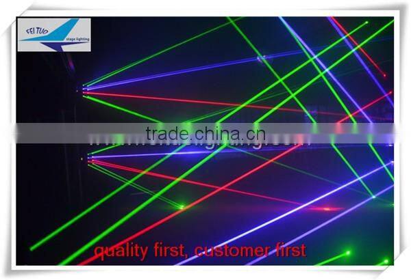 8 10w NEW RGB wide beam laser spider moving head light DMX DJ stage lighting