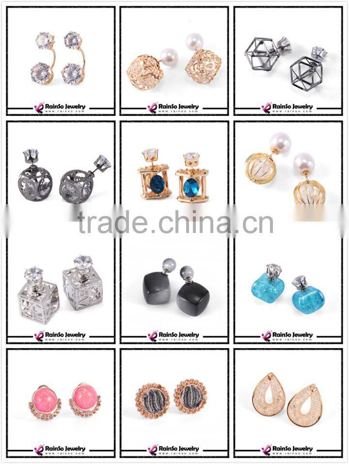 European Style Accessories Night Owl Stud Earring 3 Colors