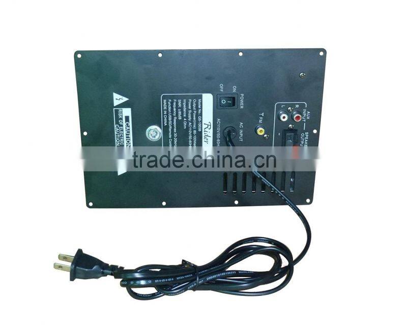 Speaker power amplifier board SKD solution for professional audio Speaker 10" Speaker real power 60-100W