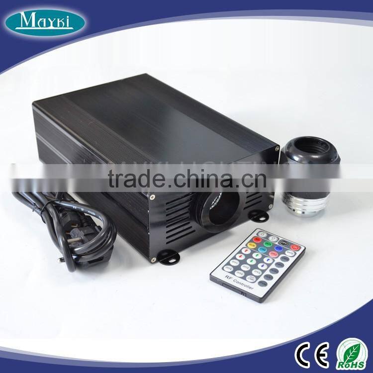 Customized acceptable dia 80cm led fiber optic chandelier