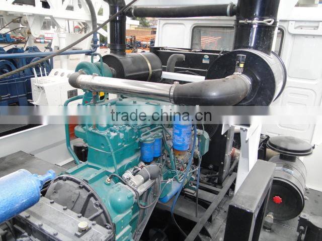 truck mounted water well drilling rig BZC350DF