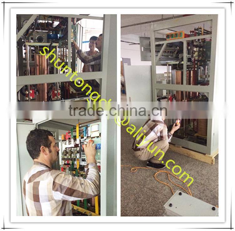 single phase ac automatic servo controlled voltage stabilizer circuit