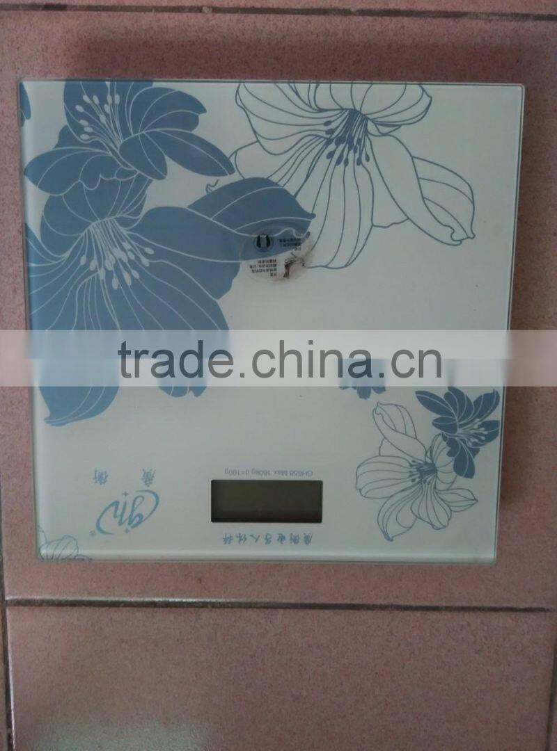 Household Digital Body Weighing Scale /Electronic glass personal body weight bath scale