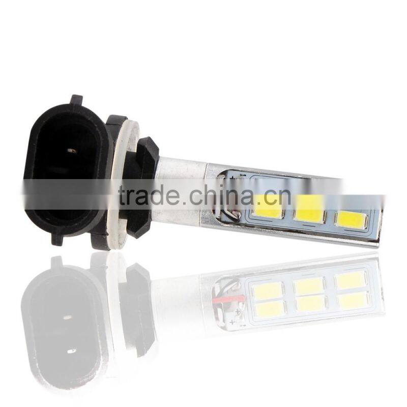 Top quality Constant current/ nonpolarity 881 fog light for head light 5730 chip 12 smd led bulbs 6500k-8000k
