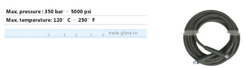 Various types of wire braids high pressure hose