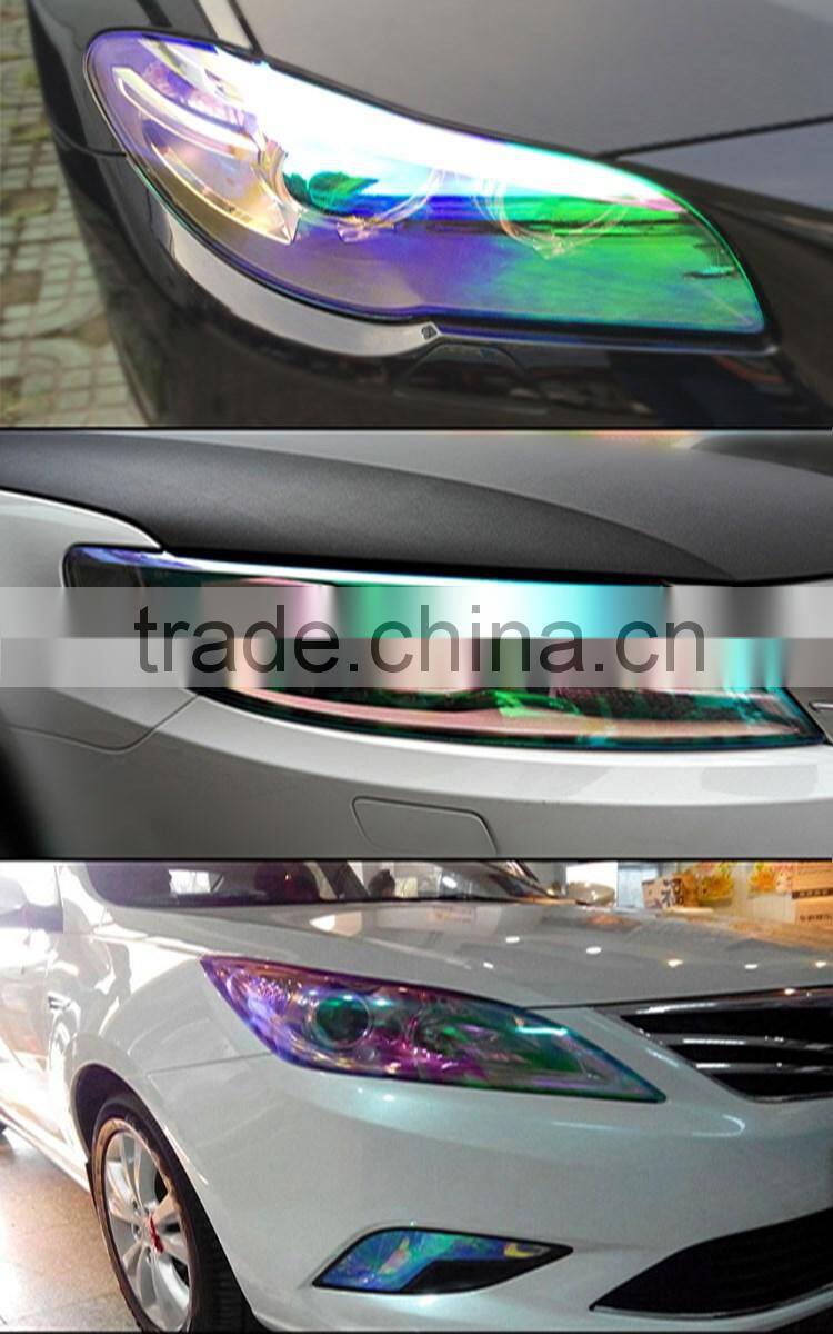 Auto wrapping car color change vinyl rolls chameleon film