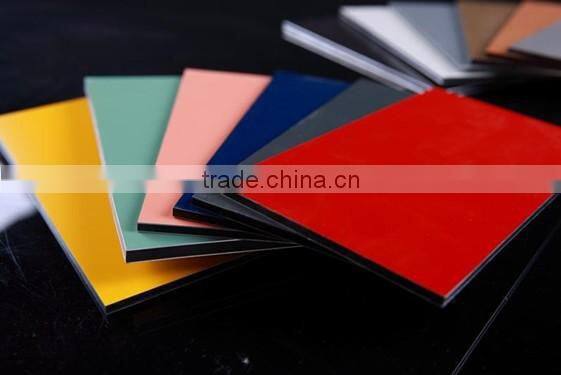 1220*3200mm 3mm 4mm color coating cupboard board aluminum composite panel acp sheet