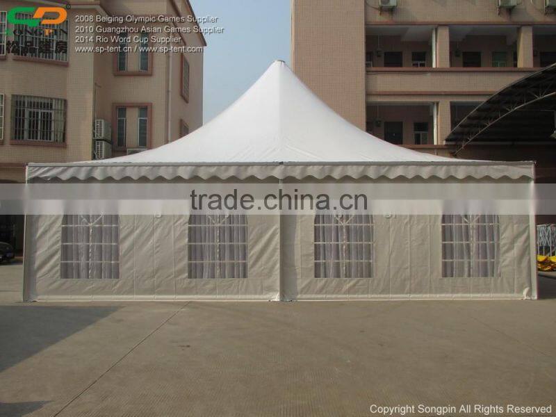 10x10m Big aluminum pagoda tent fireproof tent cheap wedding marquee tent for sale