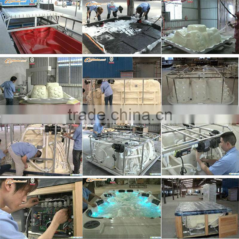 JY8001 endless swimming pool whirlpool massage swim spa outdoor