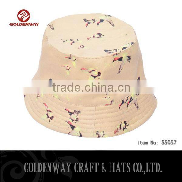 Hot selling short brim Black Bucket hat