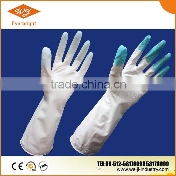 VINYL HOUSEHOLD GLOVE / COTTON FLOCK LINED / PVC HOUSEHOLD GLOVE