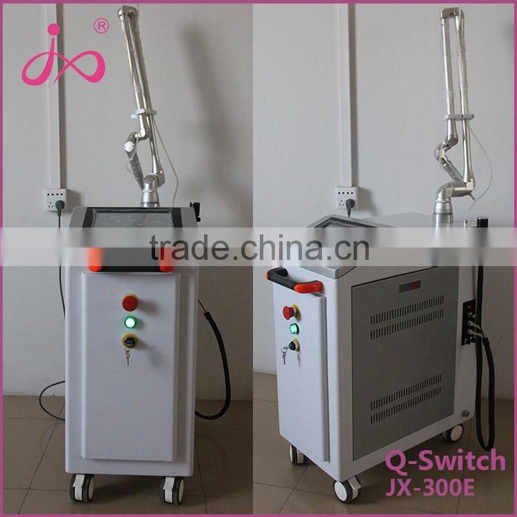 1064nm 532nm Q switch nd yag laser pulsed dye tattoo removal