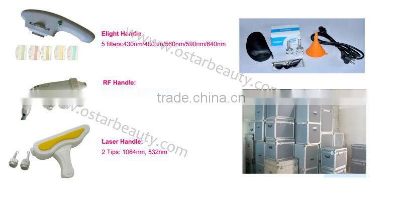 (OstarBeauty) laser tattoo removal nd yag ipl hair removal machine