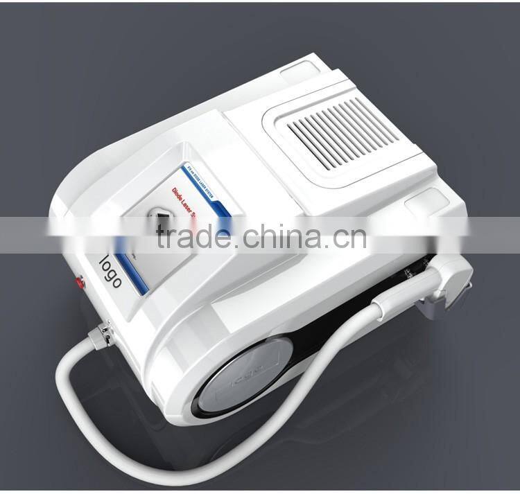 Big spot size portable diode laser 810 hair removal machine/ laser hair removal machine