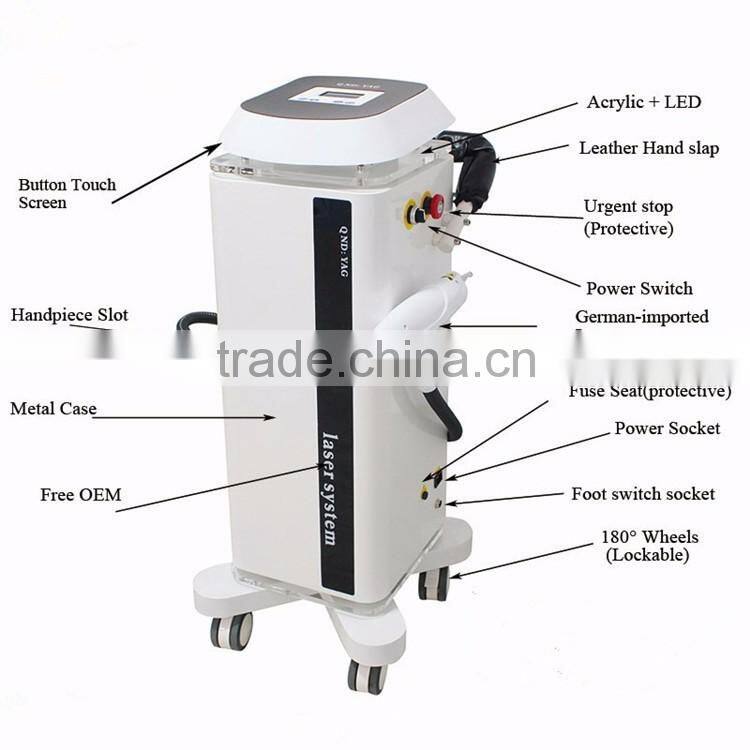 big sale laser tattoo removal machine active q switch nd yag laser tattoo removal pigment removal beauty equipment machine