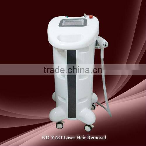 Nd Yag laser 1064nm/ Long Pulse Laser brown&women permanent Hair Removal machine P001