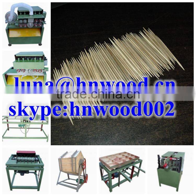 Large capacity good quality automatic wooden toothpick making machine on sale 0086-13523059163