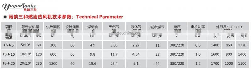 YUYUN SANHE Automatic Oil-burning Heating Machine